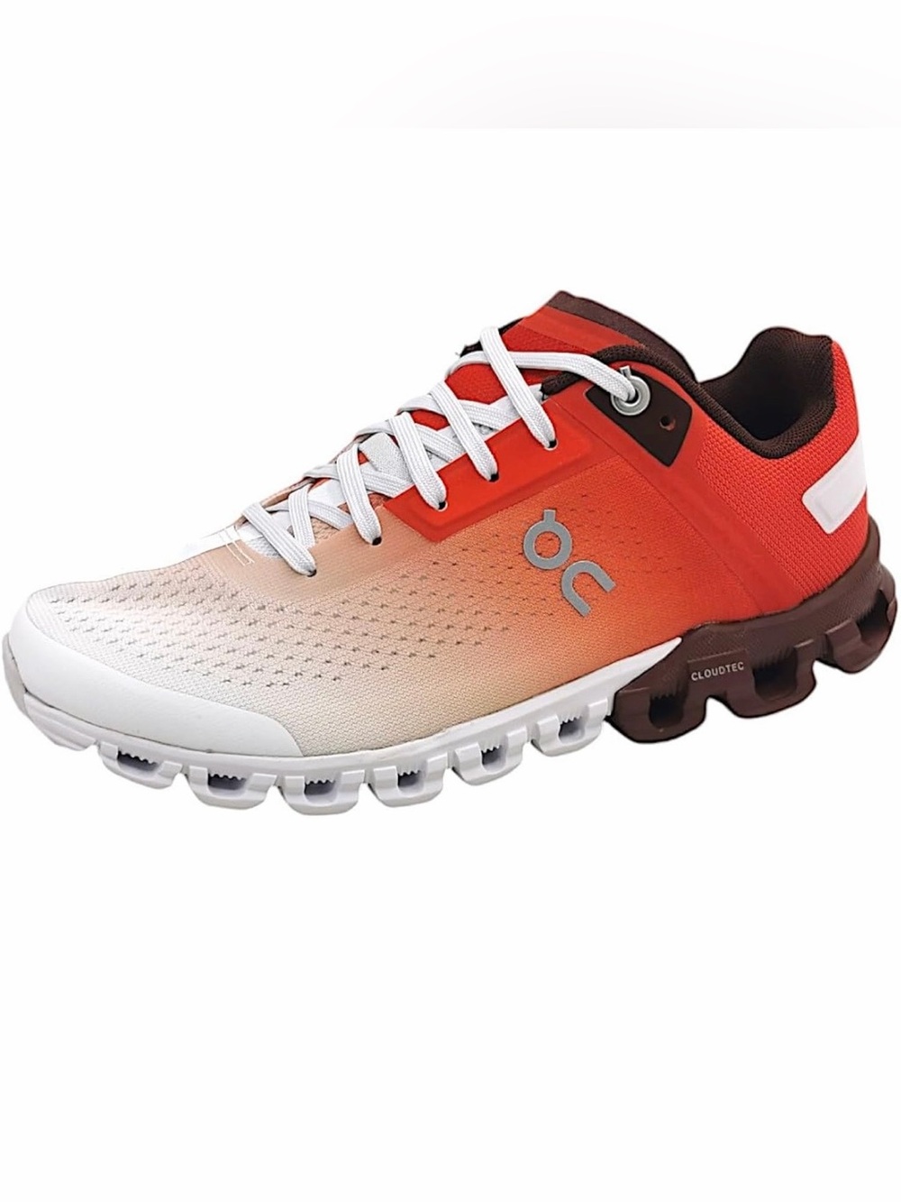 On Running Cloudflow Running Shoe Rust/White Size Women’s 7